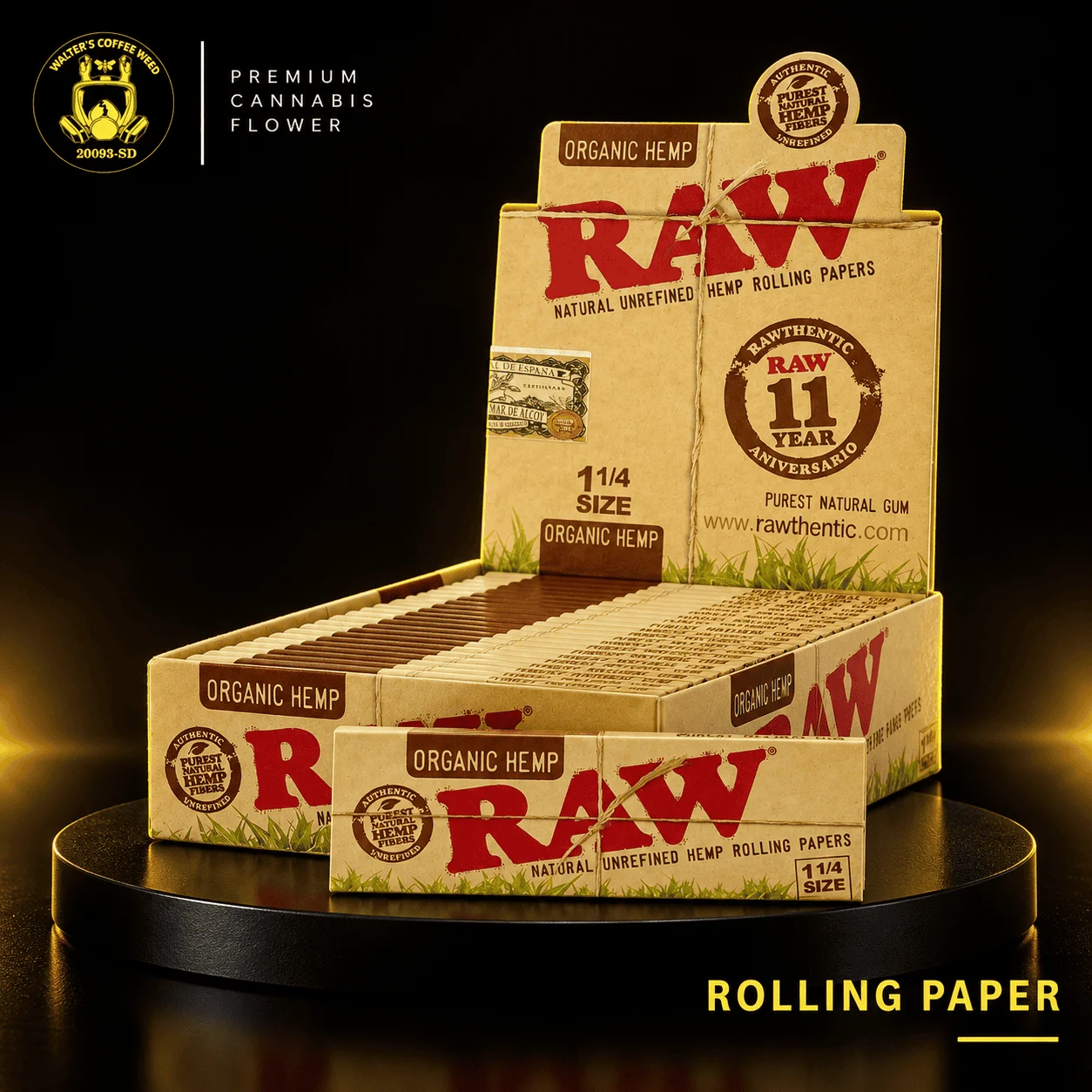 RAW Classic Rolling Papers